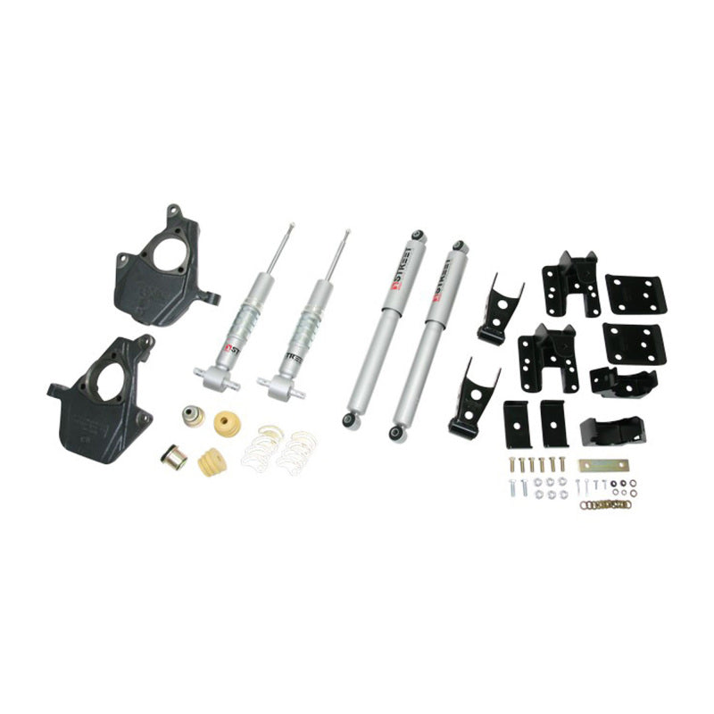 BT Lower Kit w SP Shocks - Belltech LOWERING KIT WITH SP SHOCKS