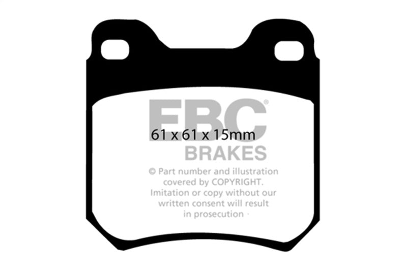 EBC Redstuff Brake Pad Sets - EBC 97-01 Cadillac Catera 3.0 Redstuff Rear Brake Pads