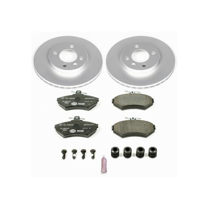 PSB Euro-Stop Kit - Power Stop 95-02 Volkswagen Cabrio Front Euro-Stop Brake Kit