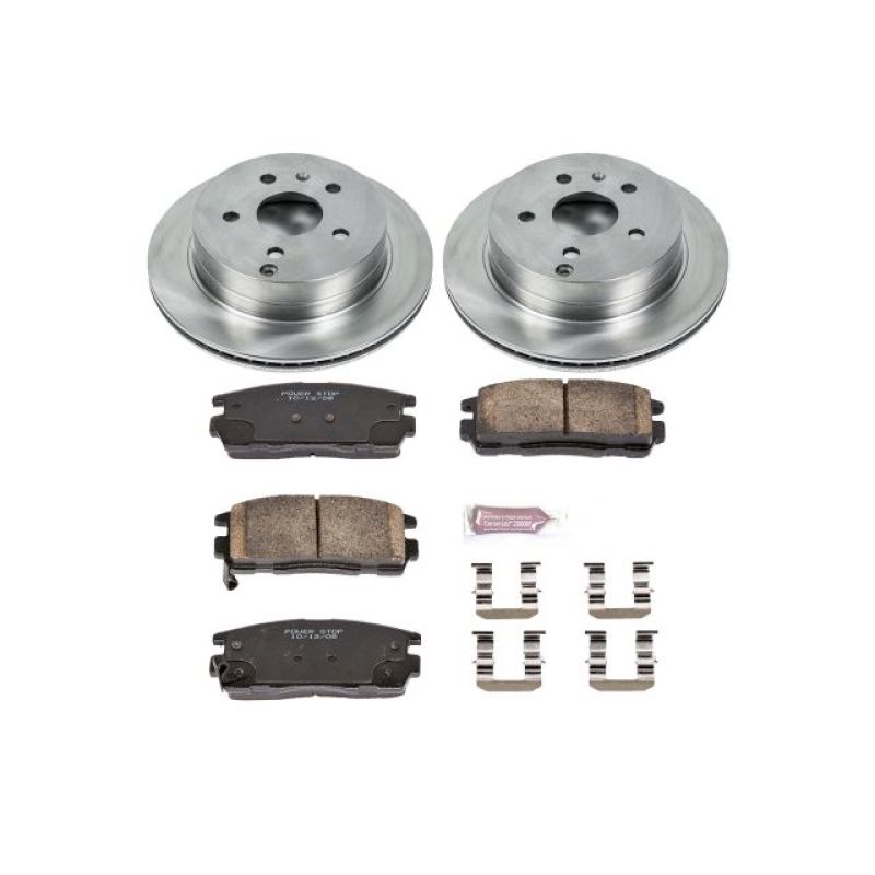 PSB Autospecialty Kit - Power Stop 10-17 Chevrolet Equinox Rear Autospecialty Brake Kit