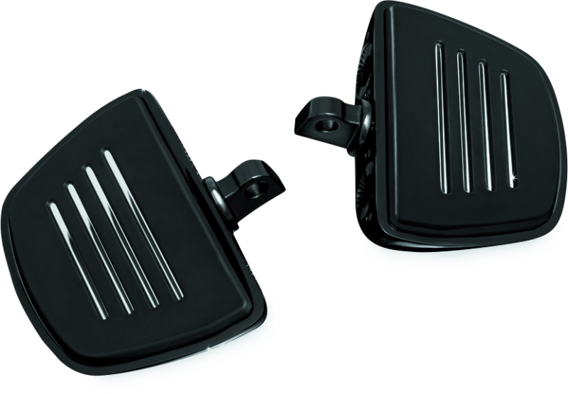 KUR Mini Boards B - Kuryakyn Premium Mini Boards With Male Mount Adapters Black