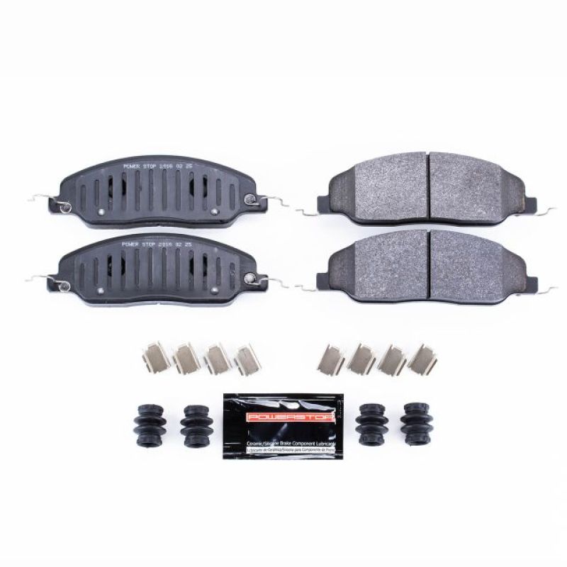 PSB Track Day Brake Pads - Power Stop 05-10 Ford Mustang Front Track Day Brake Pads