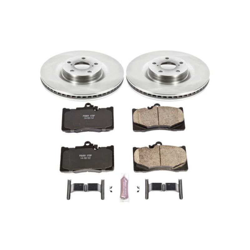 PSB Autospecialty Kit - Power Stop 16-17 Lexus GS200t Front Autospecialty Brake Kit