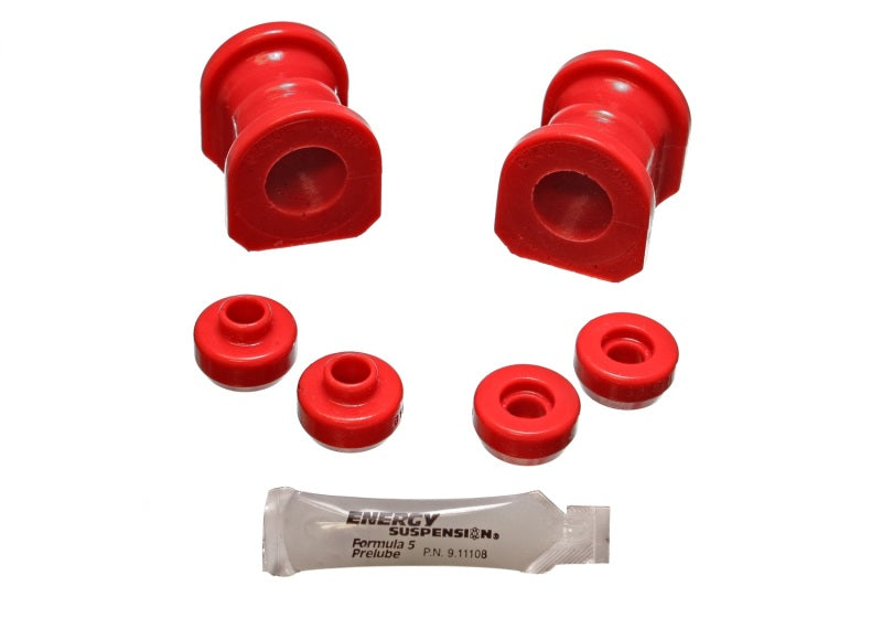 ES Sway Bar Bushings - Red - Energy Suspension 89-94 Nissan 240SX (S13) Red 24mm Front Sway Bar Bushing Set