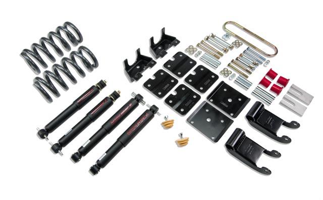 BT Lowering Kit w ND2 Shocks - Belltech LOWERING KIT WITH ND2 SHOCKS
