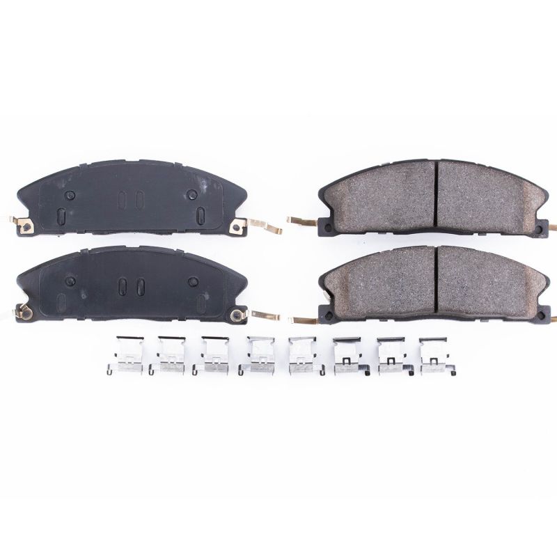 PSB Z17 Evolution Brake Pads - Power Stop 13-19 Ford Explorer Front Z17 Evolution Ceramic Brake Pads w/Hardware