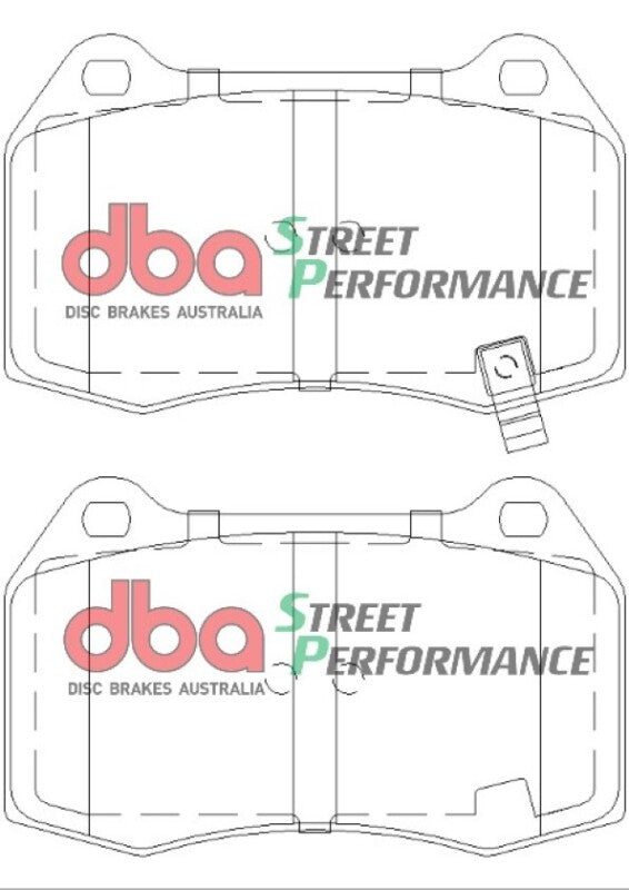 DBA SP500 Brake Pads - DBA 03-07 G35 w/ Brembo SP500 Front Brake Pads