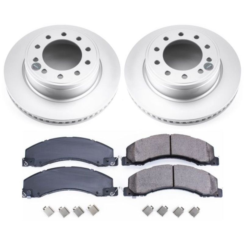 PSB Evolution Coated Rotor - Power Stop 11-18 Ram 5500 Front Z17 Coated Brake Kit