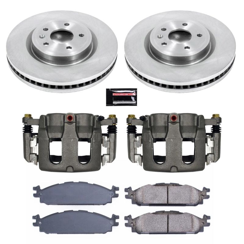 PSB Autospecialty Caliper - Power Stop 11-19 Lincoln MKT Front Autospecialty Kit w/Cals