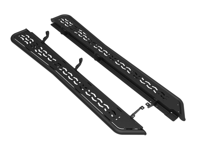 AFE Off-Road Sliders - aFe 21-25 Ford Bronco (4 Door) Terra Guard Off-Road Sliders