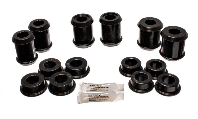 ES Cntrl Arm Bushings - Black - Energy Suspension 04-09 Cadillac XLR/XLR-V / 97-12 Corvette Black Rear End C/A Bushing Set