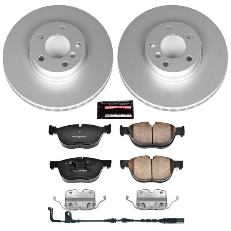 PSB Z23 Evolution Coated Kit - Power Stop 07-10 BMW X5 Front Z23 Evolution Sport Coated Brake Kit