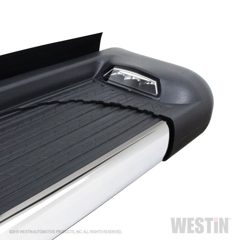 WES Running Boards - Sure-Grip - Westin SG6 Polished Aluminum Running Boards 74.25 in