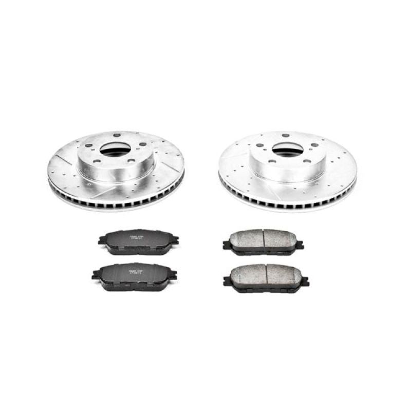 PSB Z23 Evolution Kit - Power Stop 05-15 Toyota Tacoma Front Z23 Evolution Sport Brake Kit