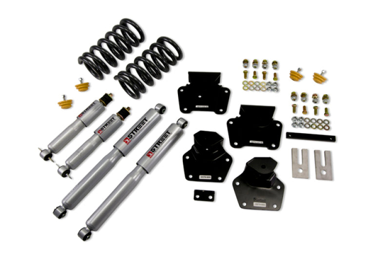 BT Lower Kit w SP Shocks - Belltech LOWERING KIT WITH SP SHOCKS