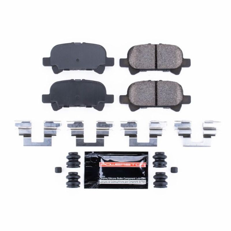 PSB Z23 Evolution Brake Pads - Power Stop 00-07 Toyota Avalon Rear Z23 Evolution Sport Brake Pads w/Hardware
