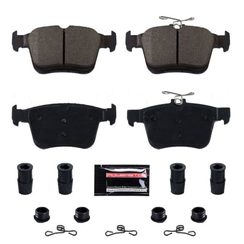 PSB Z23 Evolution Brake Pads - Power Stop 15-19 Audi A3 Rear Z23 Evolution Sport Brake Pads w/Hardware