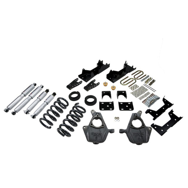 BT Lower Kit w SP Shocks - Belltech LOWERING KIT WITH SP SHOCKS