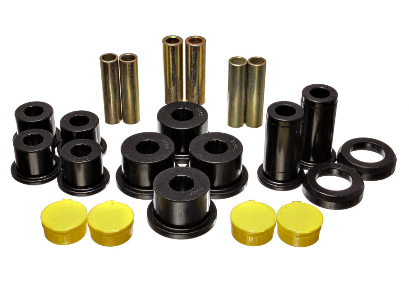 ES Spring/Shackle Bush - Black - Energy Suspension 2/4 Wd Rear Leaf Spring Bushing - Black