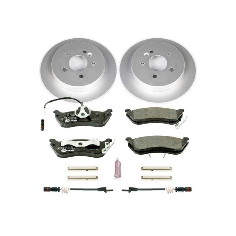 PSB Euro-Stop Kit - Power Stop 98-03 Mercedes-Benz ML320 Rear Euro-Stop Brake Kit