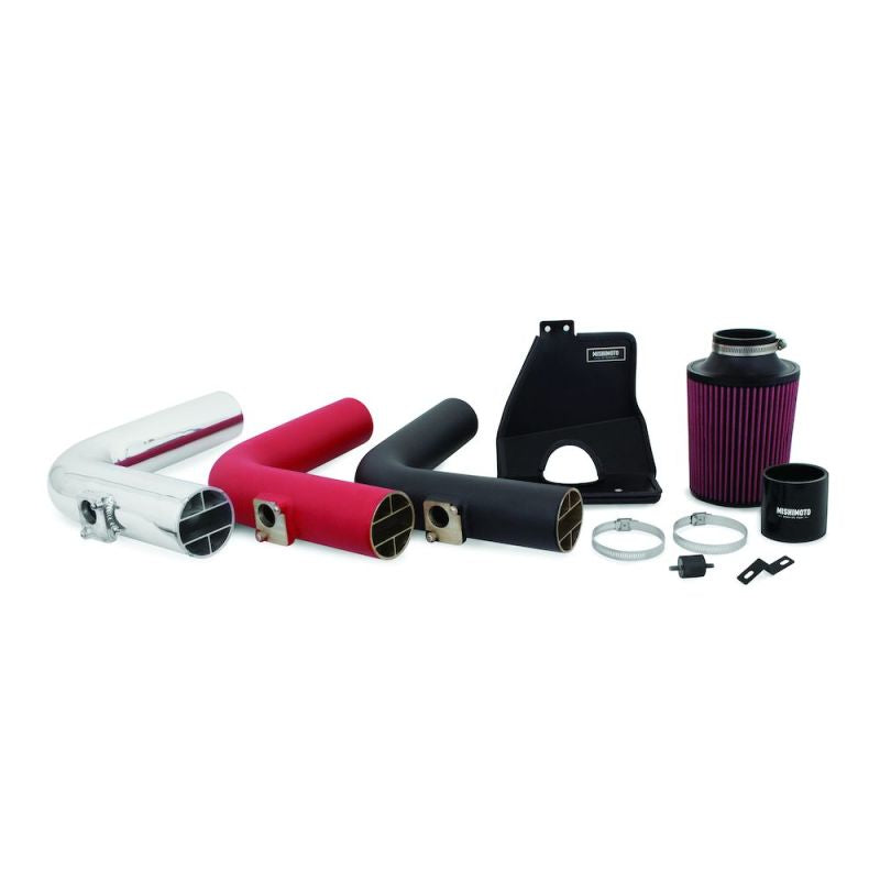 MM Air Intakes - Mishimoto 08+ Subaru WRX/STi Performance Cold Air Intake Kit - Wrinkle Red