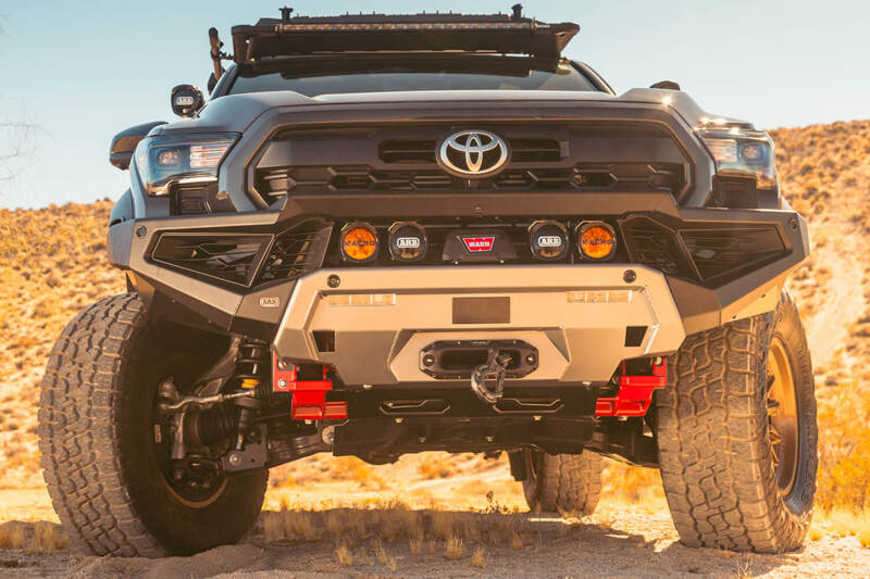 ARB Bull Bars - ARB 2024+ Toyota Tacoma Zenith Winch Bar - TXT Black