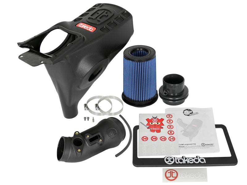 AFE Takeda Momentum Intake - aFe Momentum GT Pro 5R Cold Air Intake System 2017 Honda Civic Type R L4-2.0L (t)