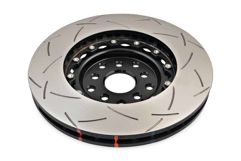 DBA 5000 Series Slotted Rotors - DBA 04-07 STi/2017 BRZ w/Perf. Pkg. 10 Hole Front Slotted 5000 Series 2/PC Rotor Assembled w/Blk Hat