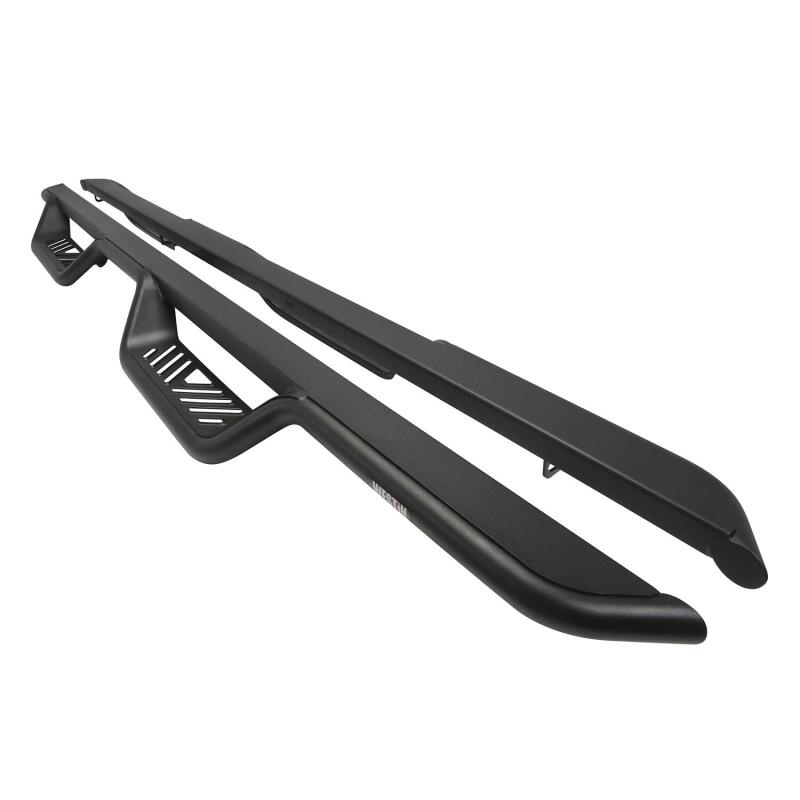 WES Nerf Bars - Outlaw - Westin 07-21 Toyota Tundra CrewMax Outlaw Drop Nerf Step Bars - Textured Black