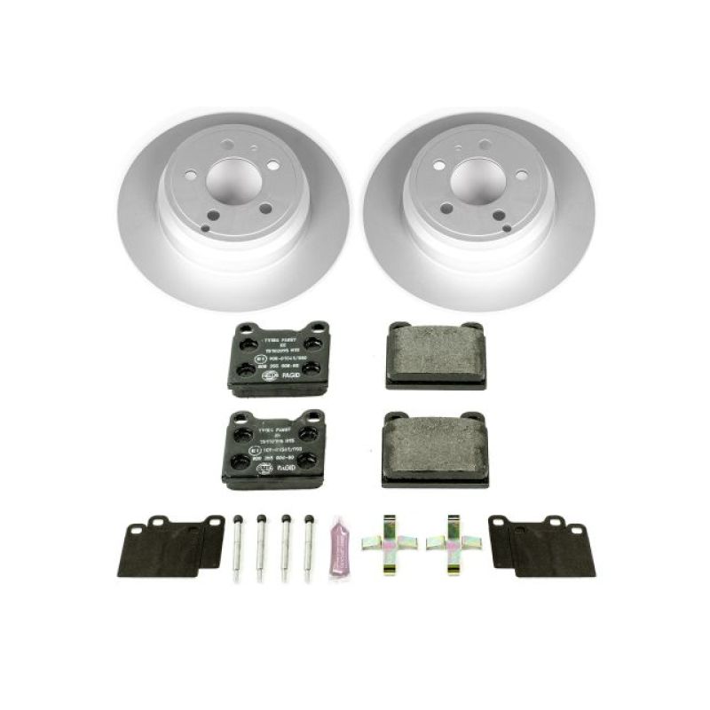 PSB Euro-Stop Kit - Power Stop 94-97 Volvo 850 Rear Euro-Stop Brake Kit