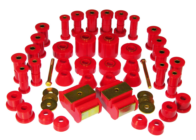 PRO Total Kits - Red - Prothane 73-80 Chevy Truck 4wd Total Kit - Red