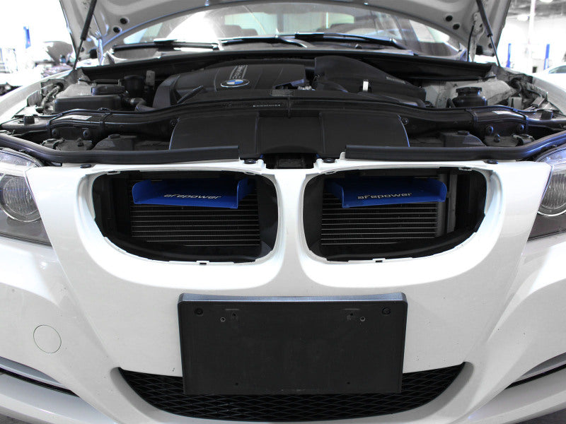 AFE Air Scoops - aFe MagnumFORCE Intakes Scoops AIS BMW 335i (E90/92/93) 07-13 L6-3.0L (Blue)