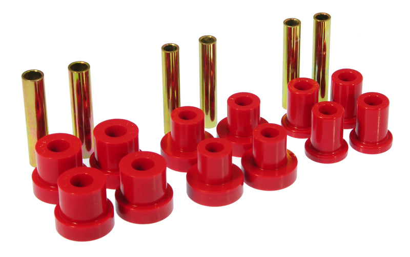 PRO Spring/Shackle Bush- Red - Prothane GM Front Spring & Shackle Bushings - Red