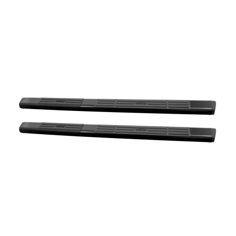 WES Nerf Bars - Premier 6 - Westin Premier 6 in Oval Side Bar - Mild Steel 91 in - Black