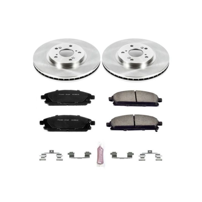 PSB Autospecialty Kit - Power Stop 03-06 Acura MDX Front Autospecialty Brake Kit