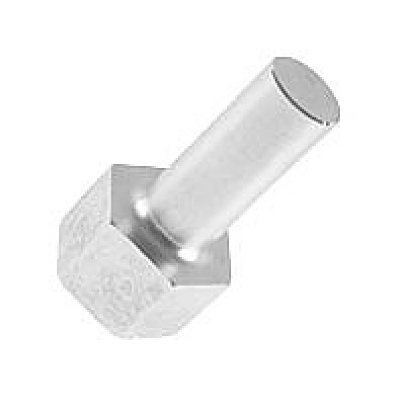 SYN Steering Braces - Synergy 94-08 Dodge Ram 4x4 Steering Box Brace Sector Shaft Stud (Zinc Plated)