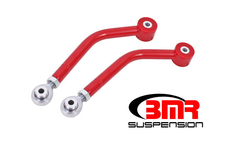 BMR Control Arms - BMR 08-17 Challenger Upper Control Arms Single Adj. Rod Ends (Polyurethane) - Red