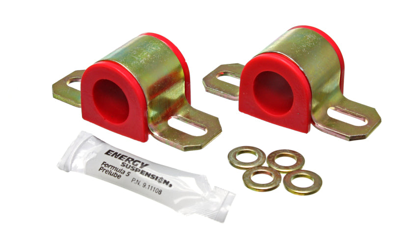 ES Sway Bar Bushings - Red - Energy Suspension Universal 24mm Red Non-Greaseable Sway Bar Bushings