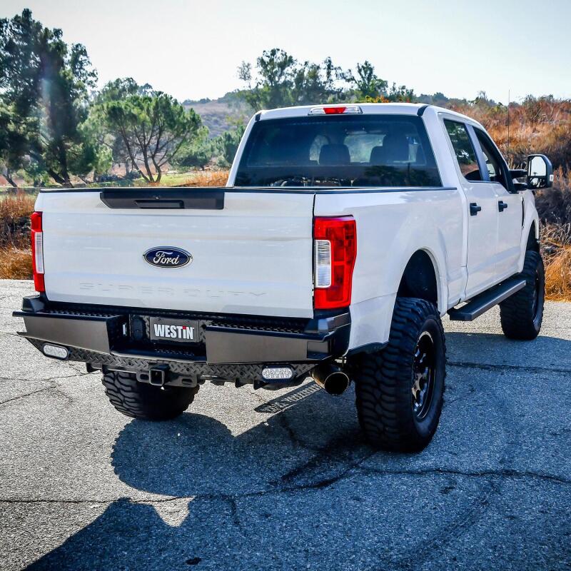 WES HDX Rear Bumpers - Westin 17-21 Ford F-250/350 HDX Bandit Rear Bumper - Black