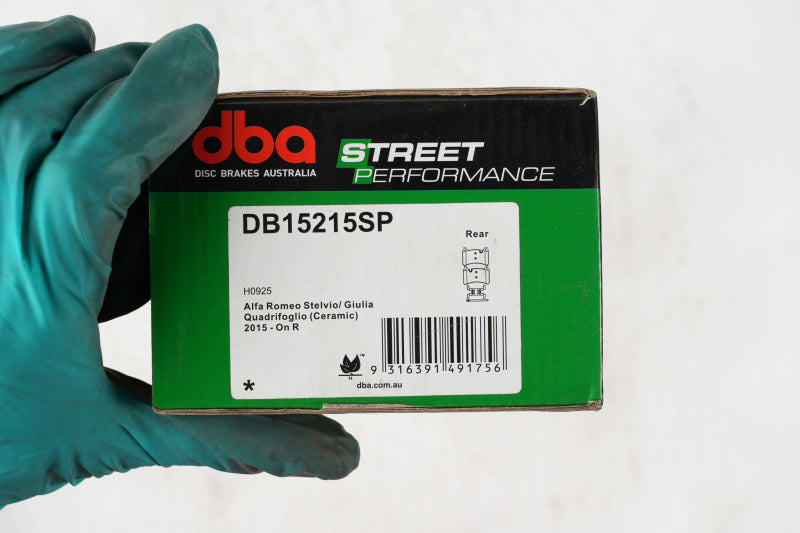 DBA SP Performance Brake Pads - DBA 2016+ Alfa Romeo Giulia Quadrifoglio SP Performance Rear Brake Pads