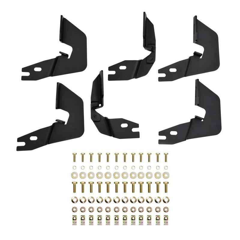 WES Nerf Bars - Outlaw - Westin 14-18 Chevrolet/GMC Silv/Seirra 1500 Double Cab Outlaw Nerf Step Bars - Textured Black
