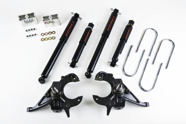 BT Lowering Kit w ND2 Shocks - Belltech LOWERING KIT WITH ND2 SHOCKS