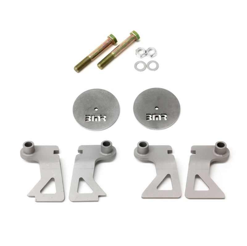 BMR Coilover Conversion Mounts - BMR 67-69 1st Gen F-Body Front Coilover Conversion Kit - Bare