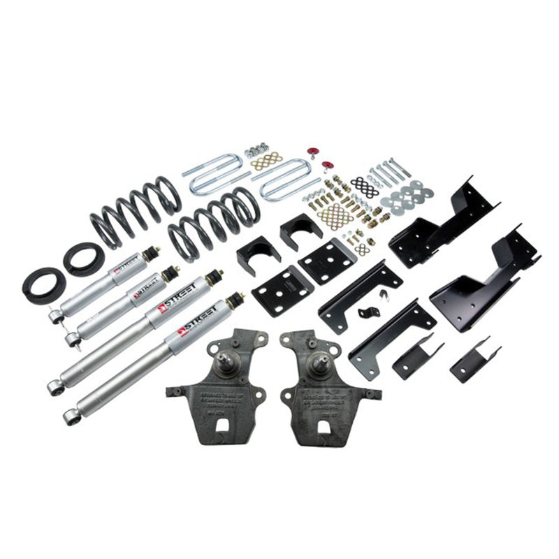 BT Lower Kit w SP Shocks - Belltech LOWERING KIT WITH SP SHOCKS