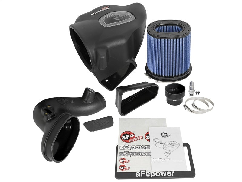 AFE Momentum GT Cold Air Intakes - aFe Momentum GT Pro 5R Intake System Chevrolet Camaro 16-17 I4 2.0L (t)