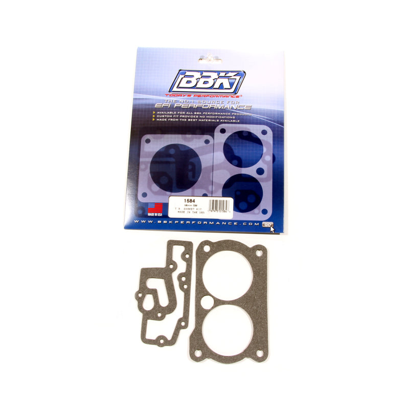 BBK Throttle Body Gasket Set - BBK 85-97 GM 305350 LT1 Twin 58mm Throttle Body Gasket Kit
