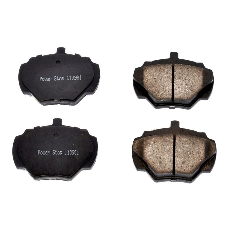 PSB Z16 Evolution Brake Pads - Power Stop 87-98 Land Rover Range Rover Rear Z16 Evo Ceramic Brake Pad