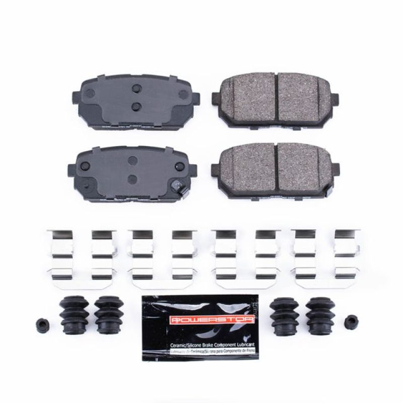 PSB Z23 Evolution Brake Pads - Power Stop 07-12 Kia Rondo Rear Z23 Evolution Sport Brake Pads w/Hardware