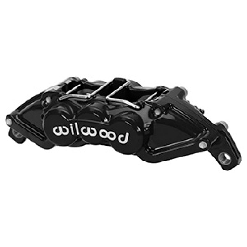 WIL UTV Big Brake Kits - Wilwood Universal UTV4 Caliper 1.12/1.12in Pistons 25in Rotor - Black