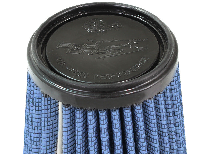 AFE Universal Pro-5 R Filter - aFe MagnumFLOW Air Filters UCO P5R A/F P5R 2-1/2F x 5B x 3-1/2T x 7H